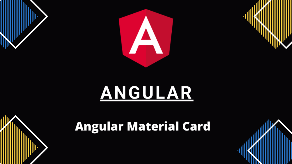 Angular Material Card